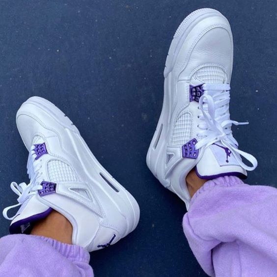 cnFashion PK GOD Air Jordan 4 Retro Metallic Purple