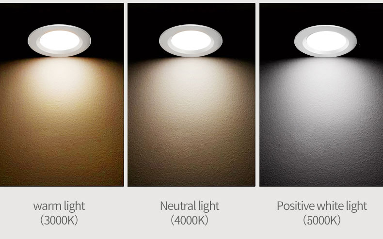 led SMD recessed downlight RA≥80 warm light/neutral light/white light