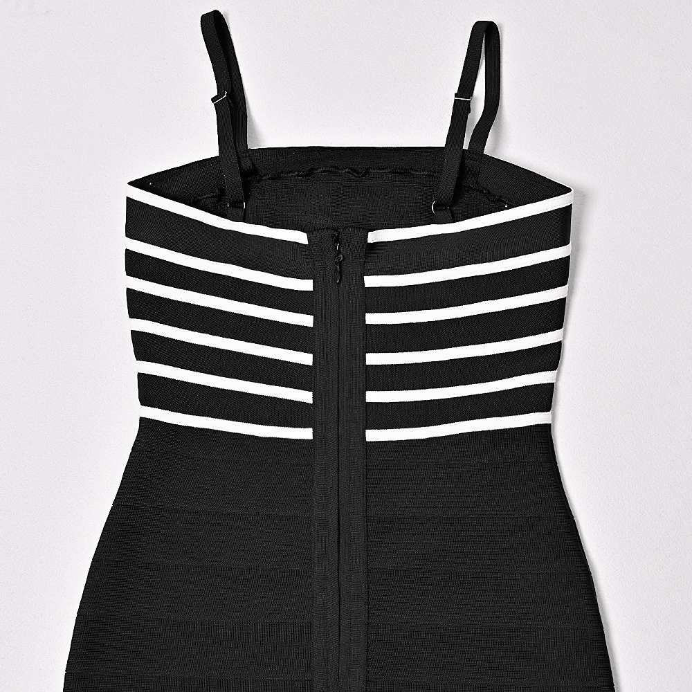 BEAUKEY 2024 Summer Women Contrast Evening Bandage Long Dress Spaghetti Sexy Backless Maxi Dress Party Wedding Vestidos Lady