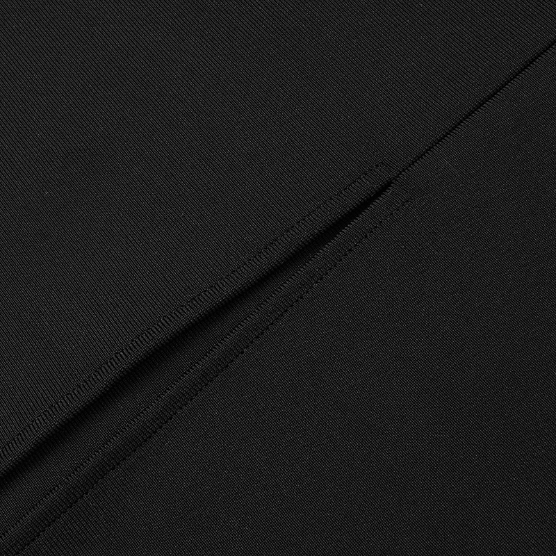 BEAUKEY Quality Classic Vintage Black White Contrast Dress Bandage Women 2023 Long Split V Vestidos Party Club Celebrity Dresses