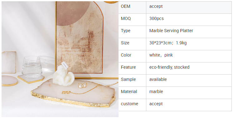 Wholesale Luxury White Pink Marble Platter Cake Display Tray Agate Stone cutter board Wholesale Luxury White Pink Marble Platter Cake Display Tray Agate Wholesale,White,Pink,Marble Platter,Serving Trays,Tray