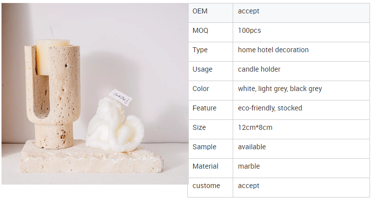 Wholesale Marble Candle Jars with Lid Storage Bottles Home Hotel Decoration Marble Travertine Candle Holder Wholesale Marble Candle Jars with Lid Storage Bottles wholesale,marble candle,candle jars,travertine