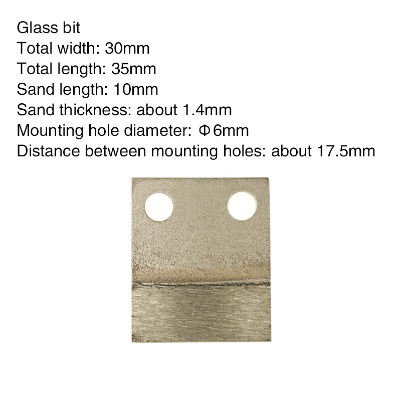 The new special cutting blade for stone slabs is a sharp cutting blade for bronze sintered glass drill bit with large hole  