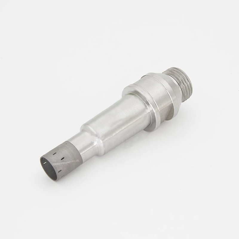 One-piece automatic drilling machine drill bit with threaded integral bit non-sharpening blade  