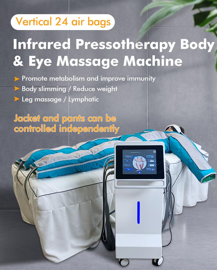 Air Pressure Lymphatic Drainage Equipment Pressotherapy Device 3 in 1 Infrared Light Eyes Massager Presoterapia For Cellulite Reduction Vertical 3 in 1 Pressotherapy Machine pressotherapy machine,pressotherapy,presoterapia