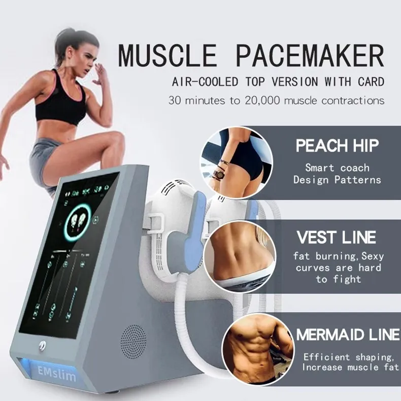 Portable EMSlim EMS Electromagnetic Body Slimming Fat Removal Build Muscle Machine Portable 4 Handles Emslim Body Slimming Machine - Honkay ems body sculpt machine,ems muscle building machine,emslim