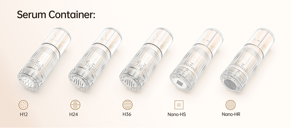 Hydra pen H5 H3 Needle Cartridge 1-3 Level Adjustable Serums Out Put Cartridges 12pin 24pin 36pin Nano Silicone 3ml Container Hydra pen H5 H3 Needle Cartridges - Honkay Hydra pen H3 cartridges,Hydra pen H5 cartridges,Hydra pen H5 H3 Needle Cartridge