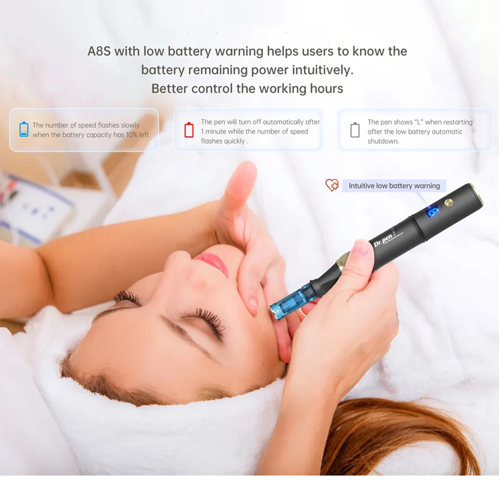 Dr pen Ultima A8S Microneedling Pen With 22 pcs Needle Skin Care Wireless Anti Back Flow Derma Pen Beauty Machine Dr pen Ultima A8S Microneedling Pen With 22 pcs Needle dr. pen A8S,Microneedling pen A8S,Derma pen A8S