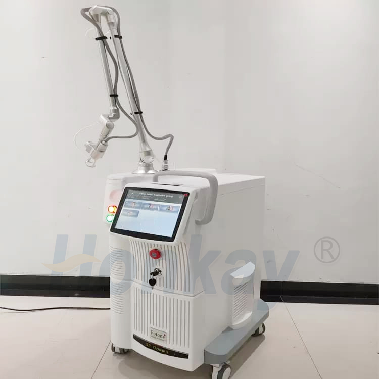 Fractional co2 laser machine for stretch mark removal skin resurfacing wrinkle remove skin brightening neck lifting vagina tighting Fractional co2 laser machine | Honkay fractional co2 laser,fractional laser,co2 resurfacing laser