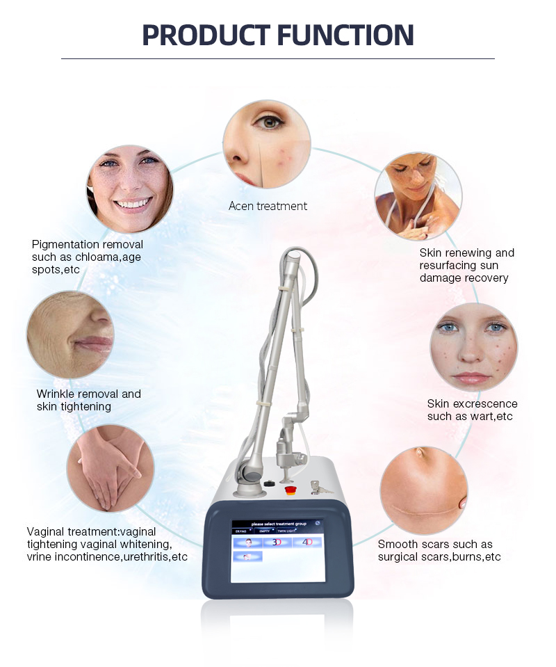 Fractional Co2 Laser Machine Acne Scar Removal Vaginal Tightening Fractional laser Pigment Wrinkle Remover Beauty Equipment For Salon Portable Fractional Co2 Laser Machine | Honkay fractional co2 laser,fractional co2 laser machine,fractional co2 laser machine price