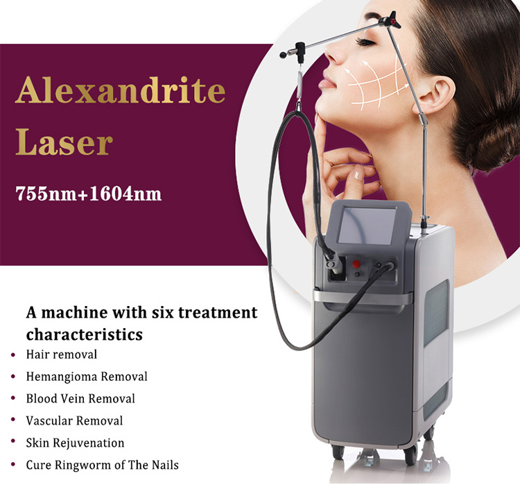 755nm Alexandrite laser hair removal beauty equipment for sale 755 nm Alexandrite Laser Hair Removal Machine alexandrite 755nm,755 nm alexandrite laser,755nm laser