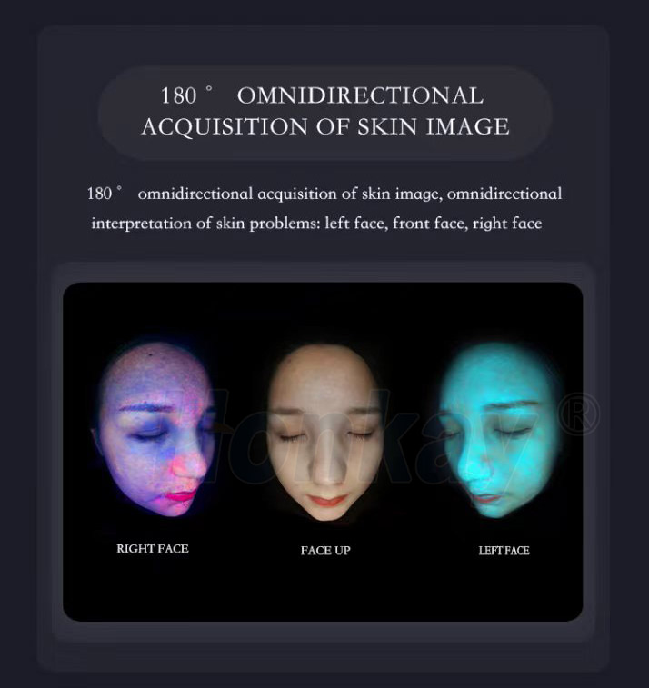 Professional 3D Facial Moisture Analysis Machine Face Scanner Skin Analyzer Magic Mirror Beauty Machine for sales New 3d Facial Skin Analysis Beauty Machine skin analyser,skin analysis machine,skin analyzer