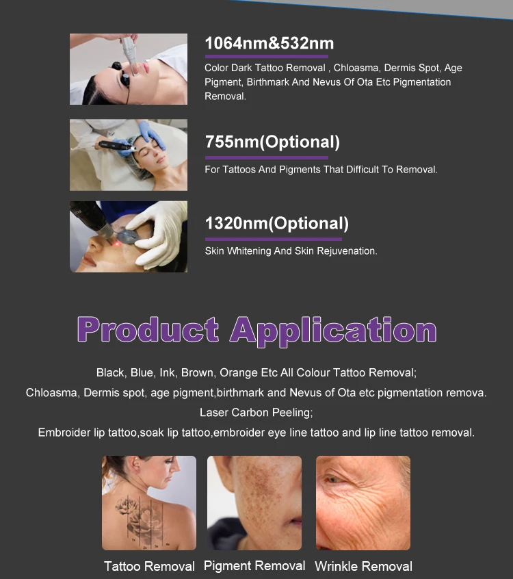 Vertical Super Power Professional Picolaser Q Switched Pico Laser Picosecond Tattoo Removal Machine Picolaser q switched picosecond tattoo removal machine - Honkay laser tattoo removal machine,picosecond,q switched laser,picosecond laser,tattoo removal machine