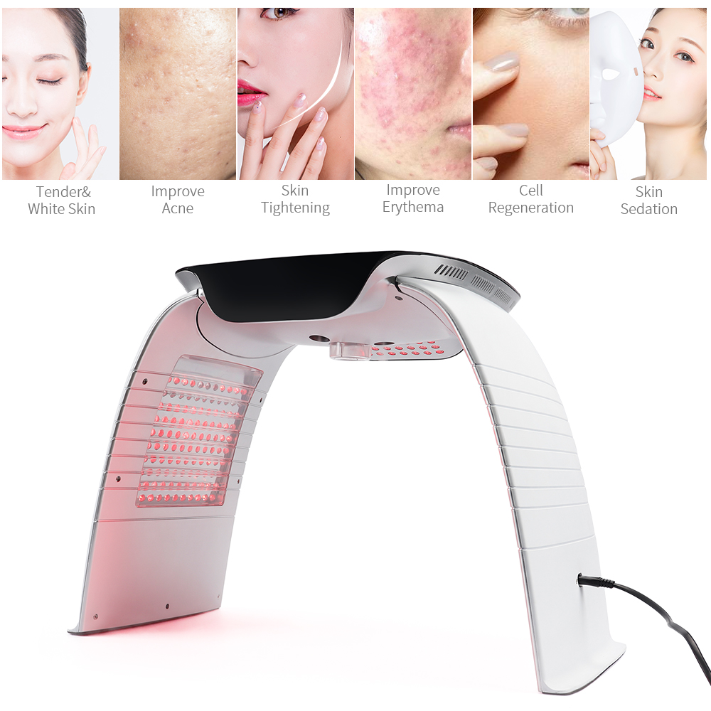 Newest 7 Colors CE Led Mask Facial Light Therapy Skin Rejuvenation Device Spa Acne Remover Anti-Wrinkle Beauty Treatment 7 Colors Led Light Mask Skincare - Honkay led light mask skincare,led light mask for face and neck,led face mask light therapy