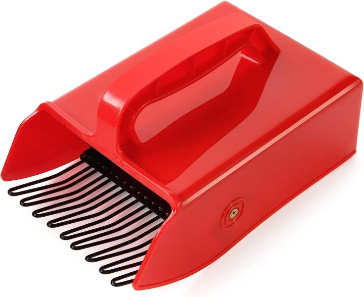 Berry Picker with Metal Comb Plastic Blueberry Scoop Rake Red-Black Berry Picker with Metal Comb Plastic Blueberry Scoop Rake berry picker with comb,berry picker