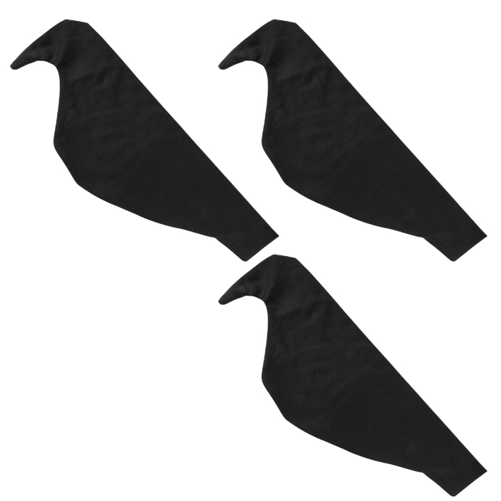 3Pcs Crow Decoy Cover for Wooden Plastic Decoy Outdoor Hunting Garden Yard Decoration Crow Decoy Cover for Wooden Plastic Crow Decoy crow decoy cover
