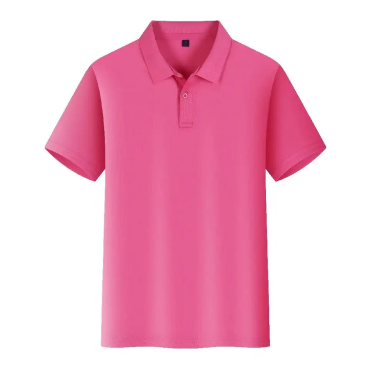 Custom Polo t-Shirts unisex plain 100% cotton wholesale short sleeve t-shirts men's Polo  