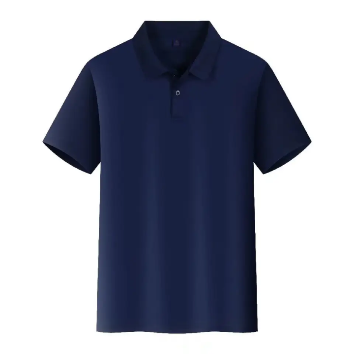 Custom Polo t-Shirts unisex plain 100% cotton wholesale short sleeve t-shirts men's Polo  