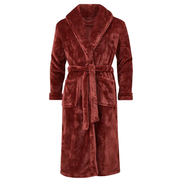 High Quality premium unisex all blacks travel flannel oversize bathrobe New Arrivals Latest  