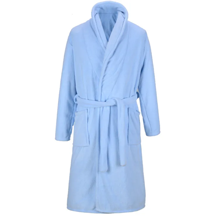 Hooded terry cloth robes womens fleece bathrobe robe men's sleepwear New Arrivals Latest  