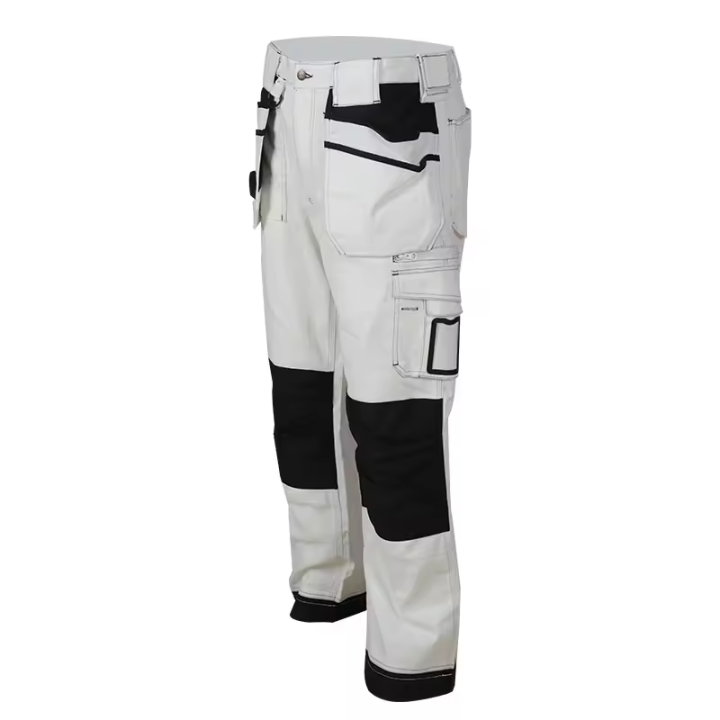 Safety Work Trousers Multi pockets Work Pants Reflective Cargo trousers  