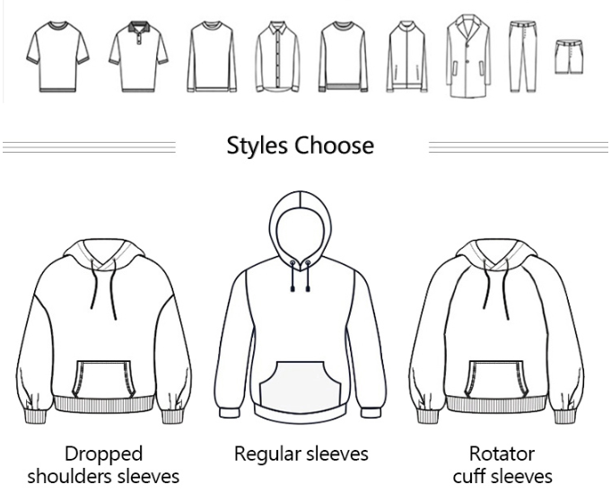 Custom heavyweight oversized plain hoodies for men custom hoodie jackets