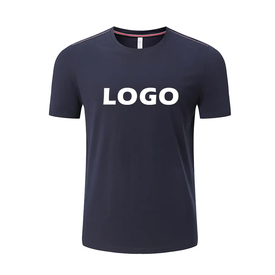Men's regular fit Crewneck Bamboo T-Shirt OEM and ODM Custom Football T-Shirt Sports Wear Training Clothing