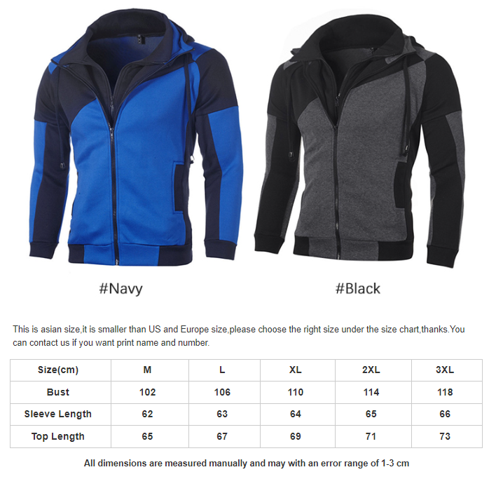 Mens active wear zip up jackets sports tracksuits slim fit track jackets