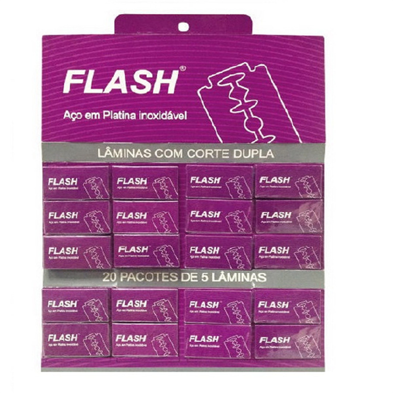 Wholesale Barber Supplies Professional Double Edge Razor Blade Customized Razor Blades
