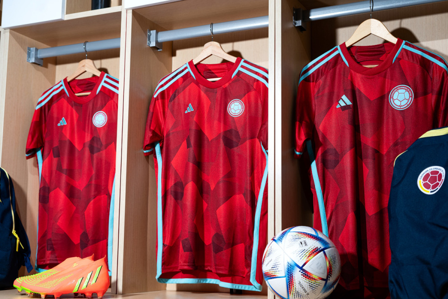 Colombian national team away shirt for the 2022-23 season
