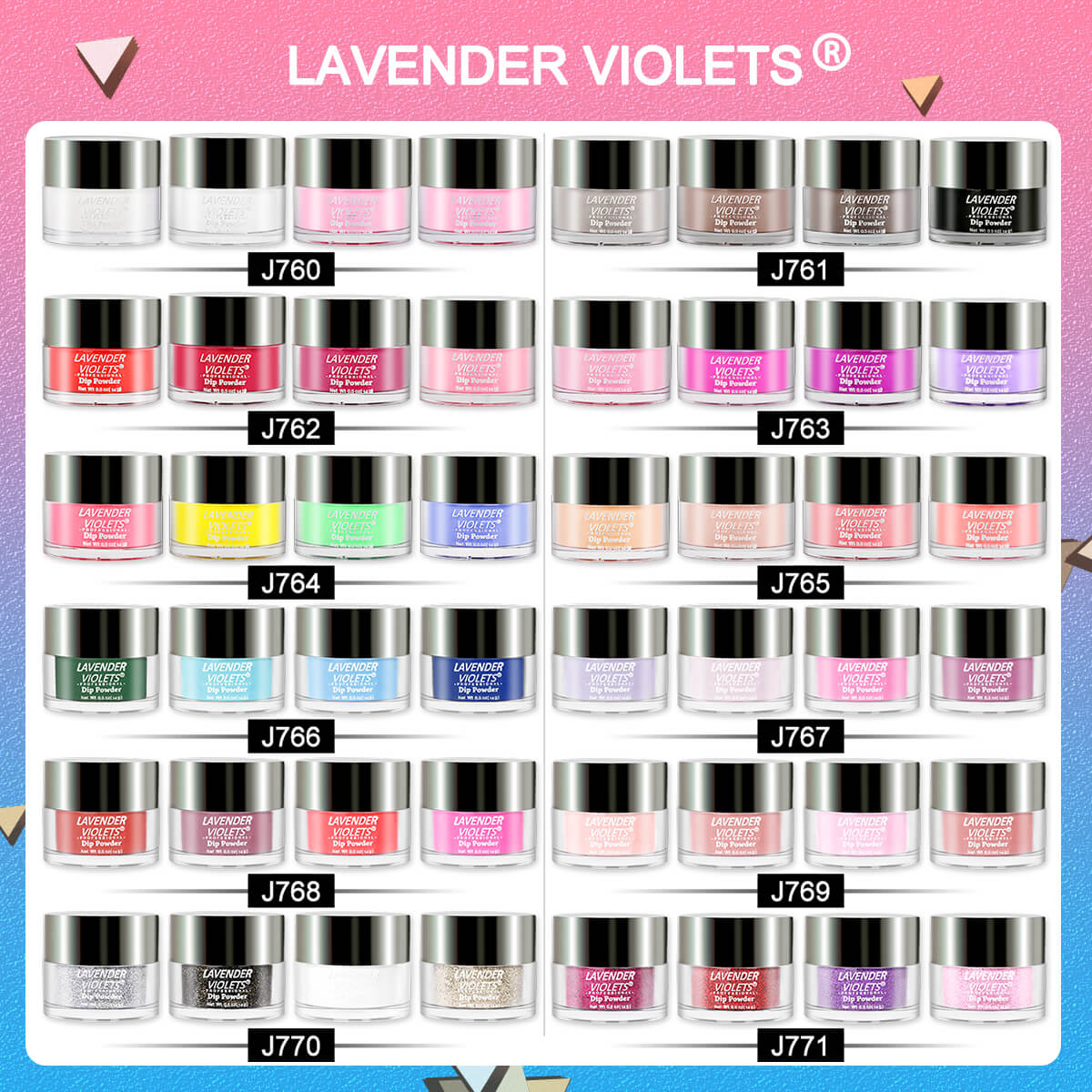 Lavender violets deals dip powder