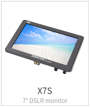 ANDCYINE X7 Ultra Brightness Camera Video Monitor HDMI Field