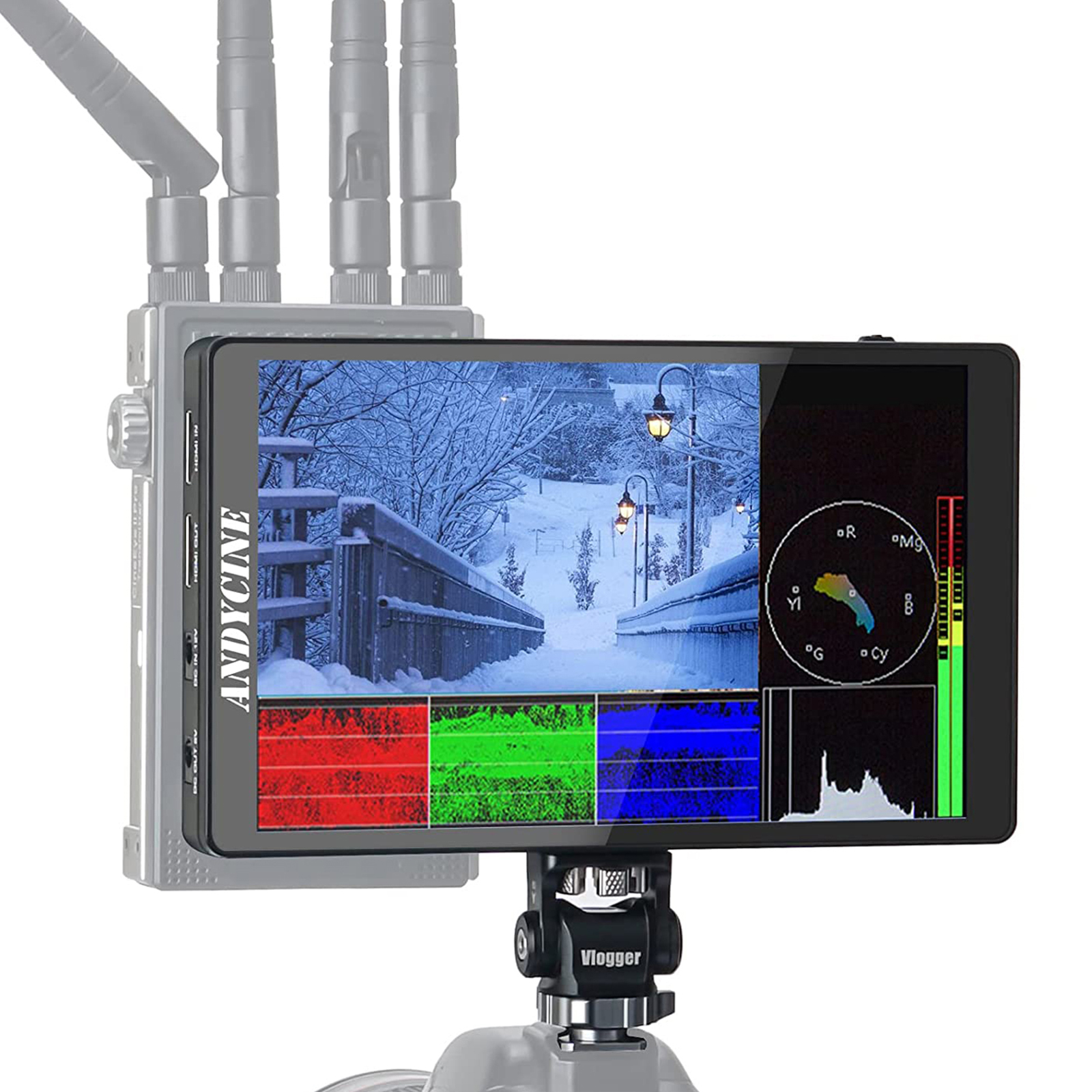 Andycine C7 7 INCH Ultra Bright 2200nit Touchscreen 3D LUT