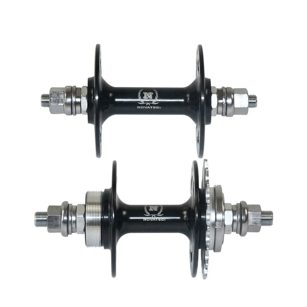 Novatec A165SB A166SB hub 20/24 holes track bike hub skewer included single speed hub Single speed novatec A165SB A166SB hub 24 holes tack bike wheels use