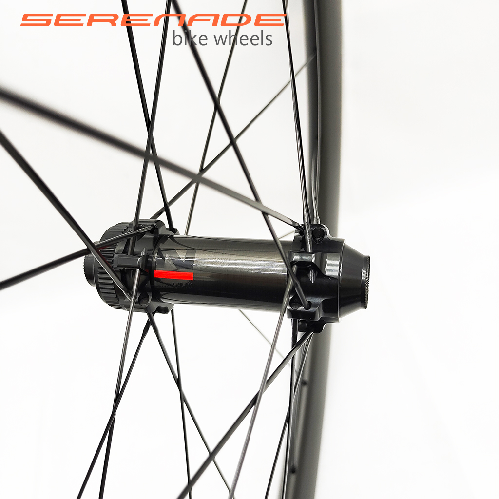 Allroad Gravel Disc Carbon Road Bike wheels 40mm deep 31mm wide tubeless rim with D411CB D412CB hub Boost Allroad Gravel carbon road bike wheel set 40mm hookless tubeless