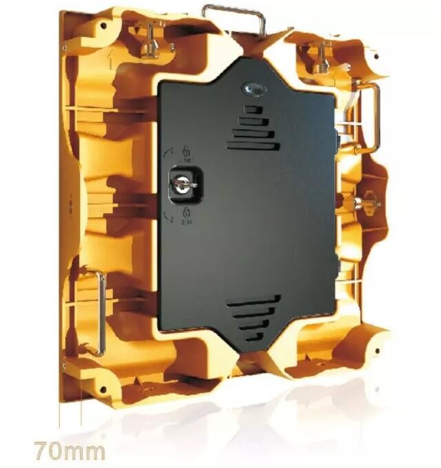 512*512mm led die-casting cabinet  