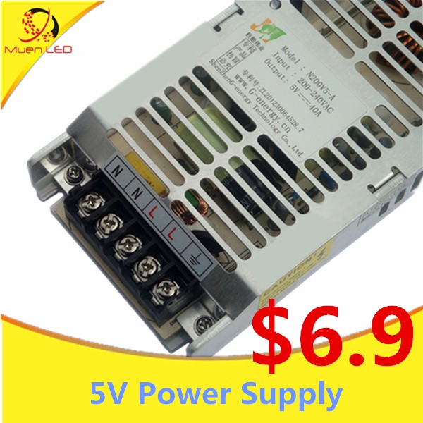 Mean Well LED Power Supply LRS-350-5 / Best LED Display Supplier  