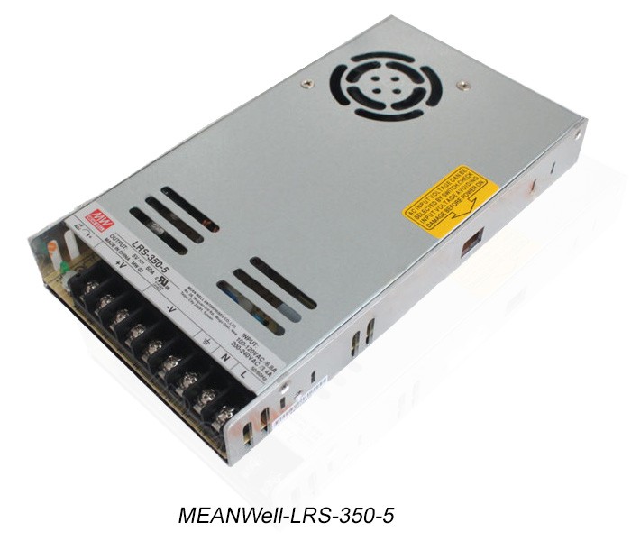 Mean Well LED Power Supply LRS-350-5 / Best LED Display Supplier  