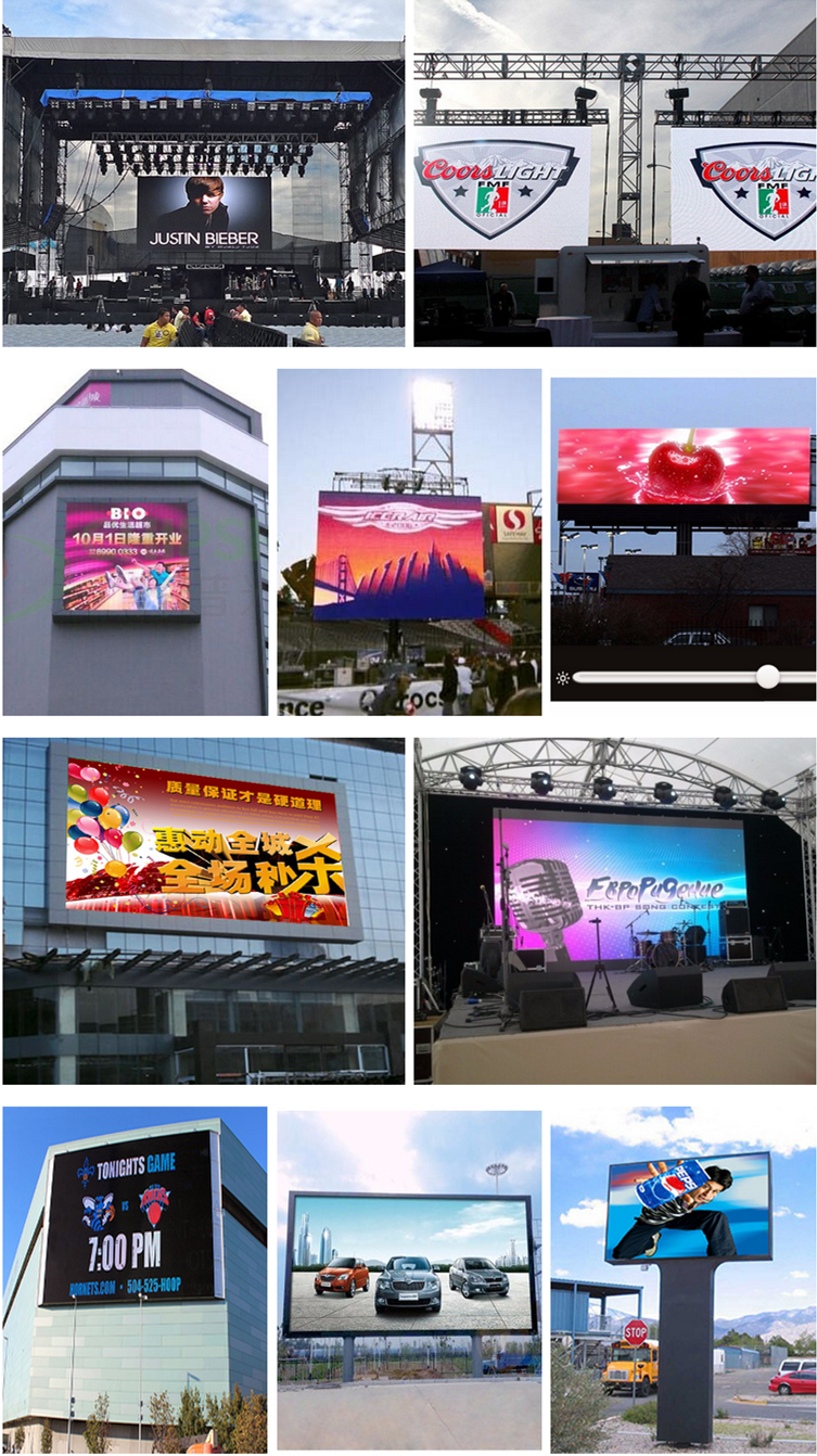 P10 Outdoor led advertising screen Price  