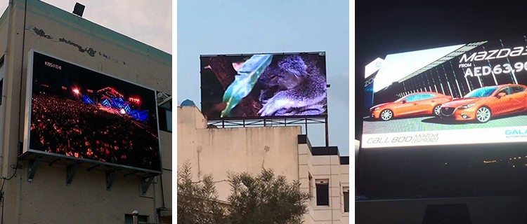 P6 Outdoor Front service LED screen  