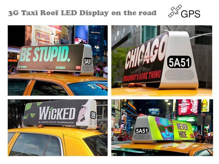 [Low Price] led screen display/ videos/taxi display screen Price  