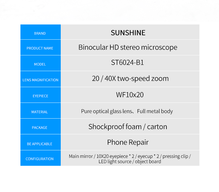 SUNSHINE ST6024-B1 M-21 SS-033 Microscope sunshine ST6024-B1 M-21 M-23 SS-033 Microscope