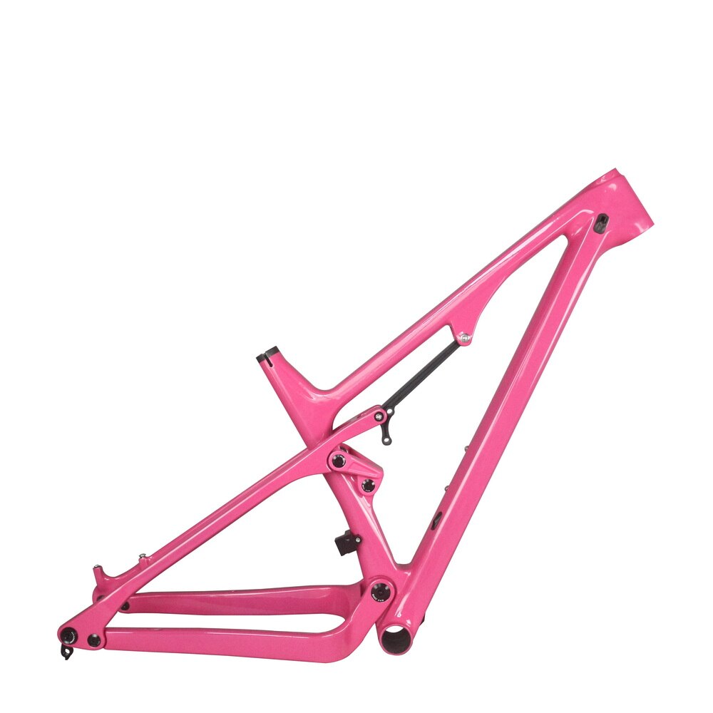 27.5 29er Boost Custom Paint Full Suspension Mountain Bike Frame FM038 Uses  Rear Shock 190*50*22mm