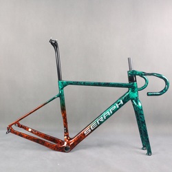 Hydro dip fashion carbon bike frame