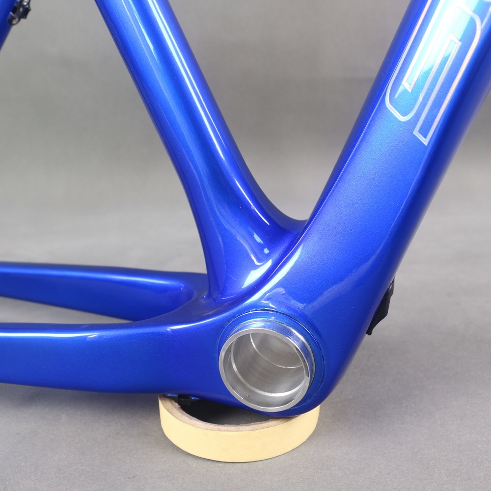 26er Hard Tail Mountain Bike Frame FM003 14 Size Blue Paint QR 9*135mm BB92  Bottom Bracket