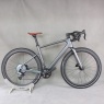 Gray matte+black saddle