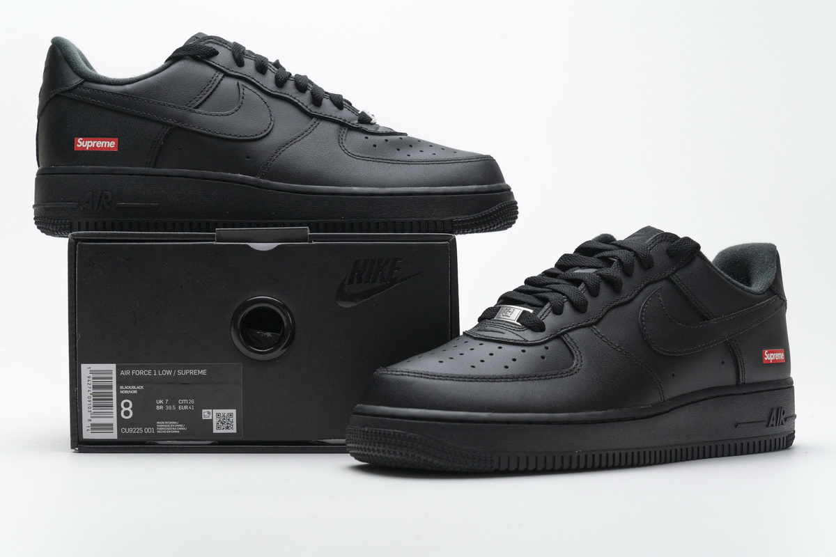 Perfectkicks | PK God Air Force 1 Low Supreme Black, CU9225-001 Top quality PK God Air Force 1 Low Supreme Black - From ShareSneakers