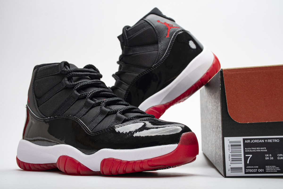 Perfectkicks | PK God Jordan 11 Retro Playoffs Bred (2019), 378037-061