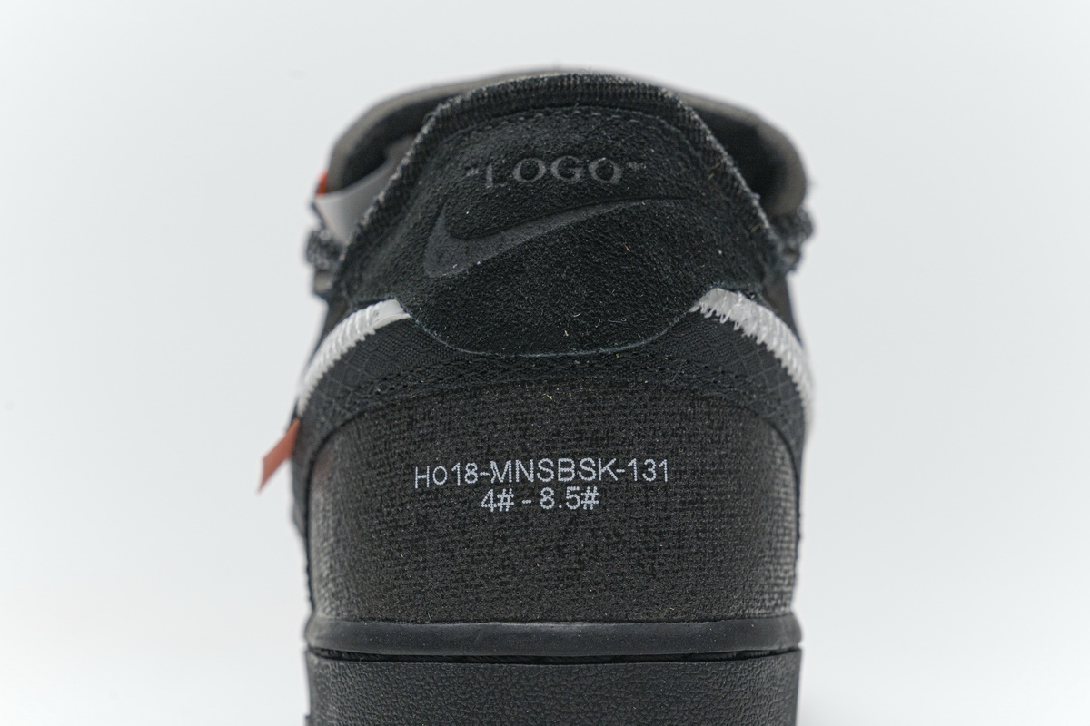 Perfectkicks | PK God Air Force 1 Low Off-White Black White, AO4606-001