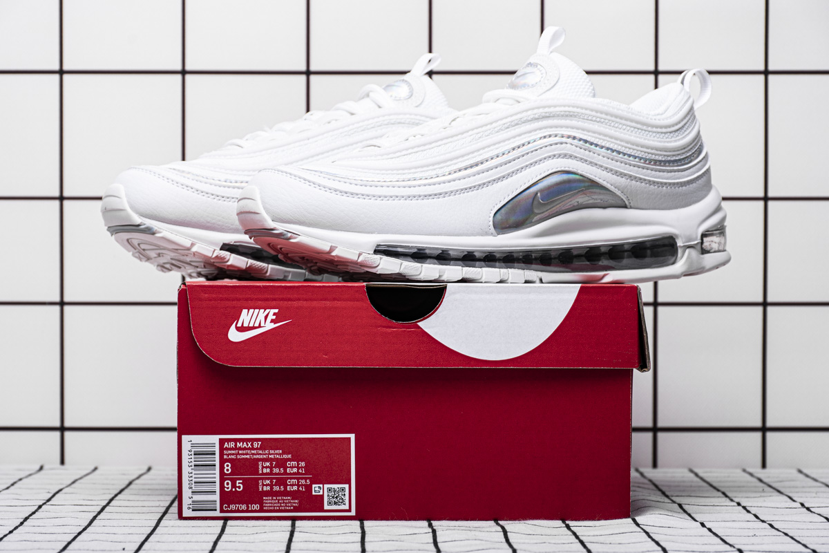 BoostMasterLin Air Max 97 Iridescent White (W), CJ9706-100